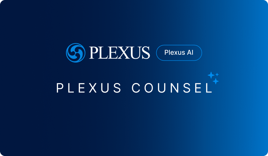 Introducing Plexus Counsel, legal scale unlocked