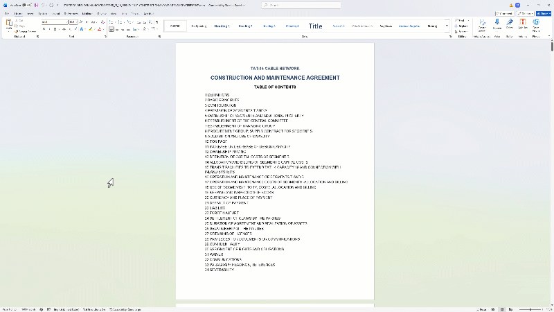Auto Redlining marking up tracked changes in Microsoft Word